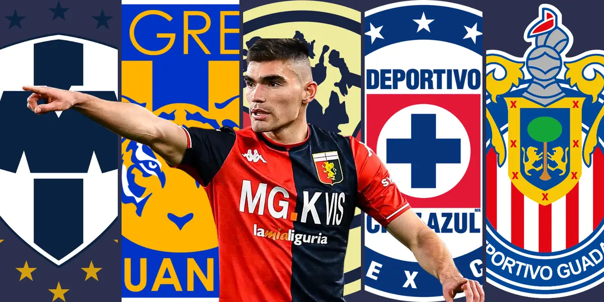 Renovó con el Genoa, pero el equipo de México que quiere robarse a Johan Vásquez