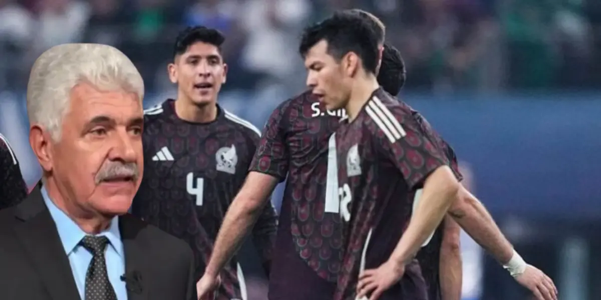 Ricardo Ferretti junto a jugadores del Tri / FOTO LA JORNADA DE ORIENTE