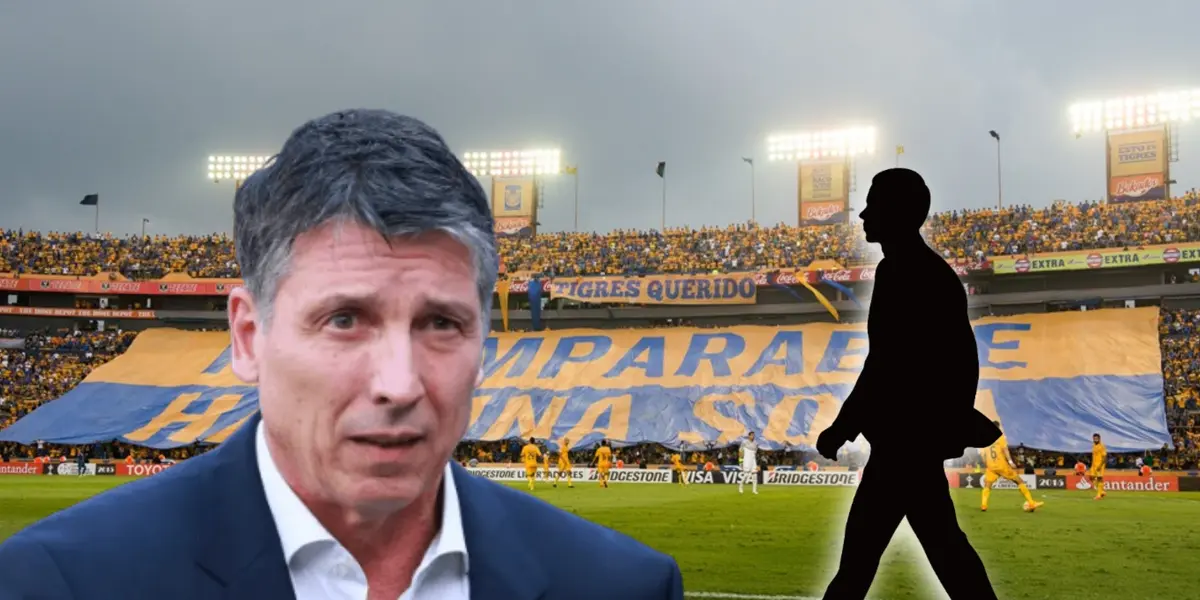 Robert Siboldi y silueta de entrenador caminando/ Foto Milenio.