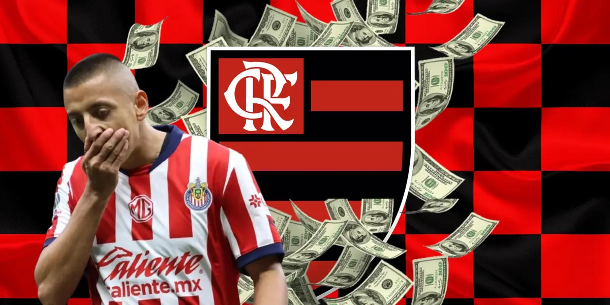 Mientras en Chivas gana 17 millones, el sueldo que tendría Alvarado en Flamengo