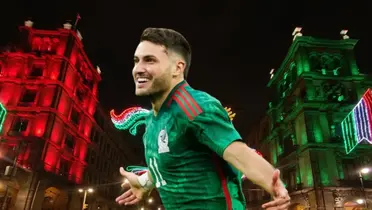 Santiago Giménez festejando un gol con el Tri / FOTO EL SIGLO DE TORREÓN