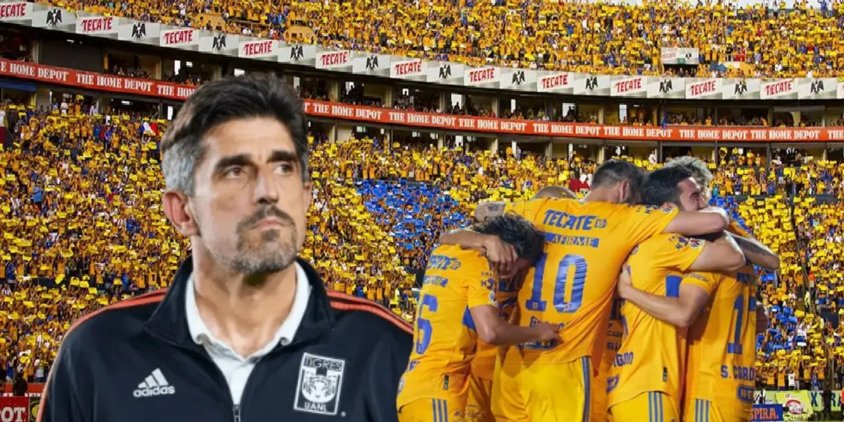 Veljko Paunovic y jugadores de Tigres celebrando/Foto Once Diario.