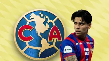 Víctor Dávila y logo de las Águilas/ Foto Club América.