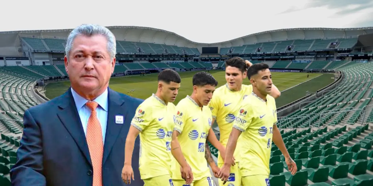 Víctor Manuel Vucetich junto a jugadores del América / FOTO MEXSPORT