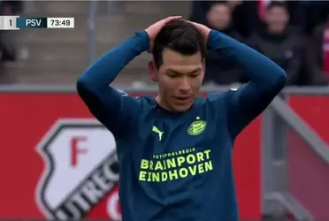 VIDEO | La falla del Chucky Lozano que acabó con el paso perfecto al PSV