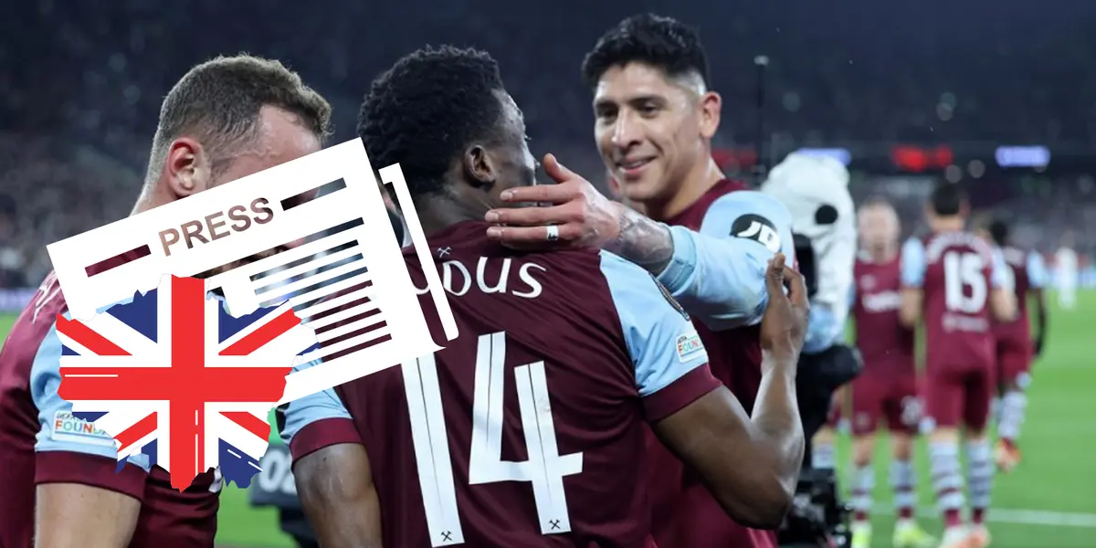 West Ham avanza en UEL y lo que dice la prensa en Inglaterra de Edson Álvarez