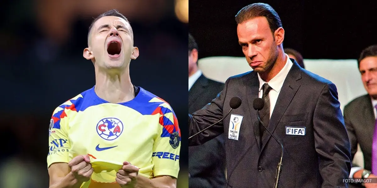 Zague, máximo goleador histórico del América, hache dura crítica en contra de el español Álvaro Fidalgo